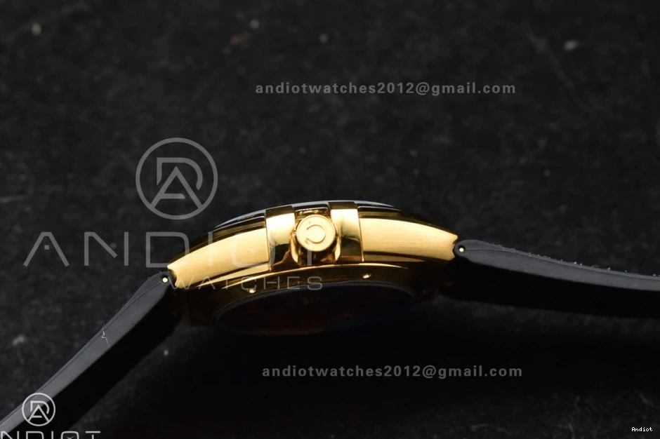 Strap Super Edition Gummy Clone A8900 Best VSF Black Dial on Constellation Ceramic Black 1:1 YG Black 0105